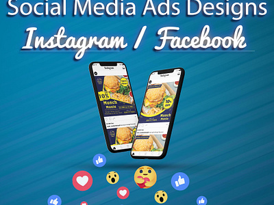 Social Media Ads Designs | Insta Ads | Facebook Ads | Mockup 3d ads art branding desginer design designs facebook flat freelancer graphic design icon illustration instagram logo mockup post socialmedia ui vector