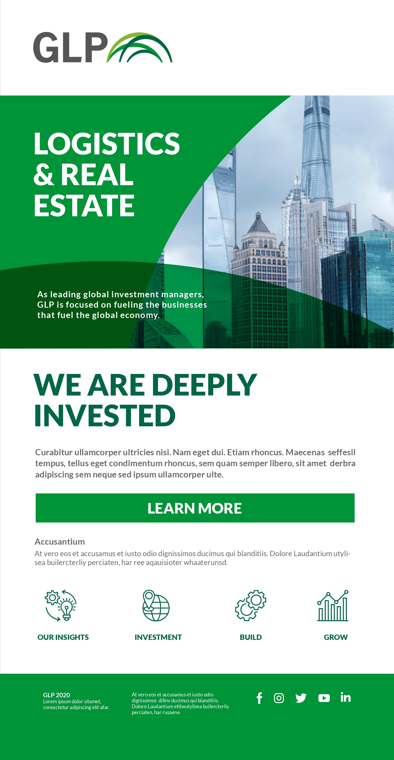 Example of GLP Newsletter