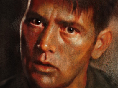 Capt. B. Willard illustration illustrator painter photoshop portrait procreate