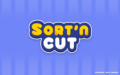 Sort'n Cut : Match Puzzle Game 2d game casual game game art game artist game logo game text logo game title game titles games games logo design hyper casual hyper casual game hyper casual game title logo design match puzzle title title design title games titles titles game