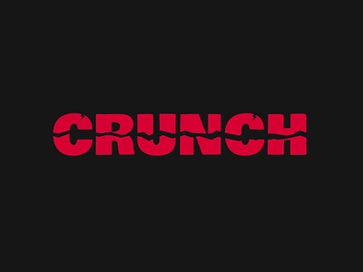 CRUNCH Logo branding conceptdesign design designconcept figma figmadesign graphic design graphics illustration logo logoconcept logodesign logographic ui vector