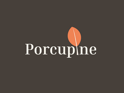 PORCUPINE logo branding design designconcept figma graphic design graphics illustration illustraton logo logodesign logographic ui vector