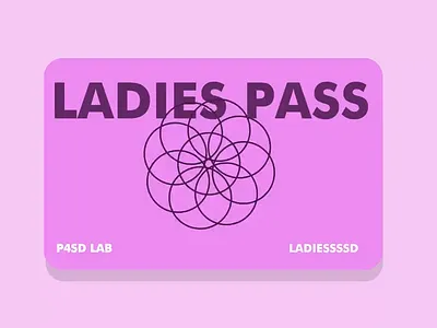 LADIES PASS animation motion graphics