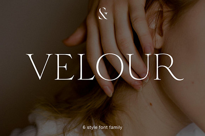 Velour - 6 font family alternative editorial editorial font elegant fashion serif silktype smooth typeface velour