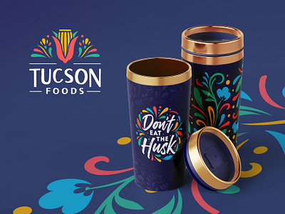 Tucson Tumbler Design drink graphic design mock up
