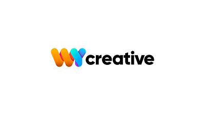 WYcreative - Logo Motion after effects agency animation blue branding colors creative design logo minimal motion motion graphics orange shapes wy zoom