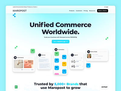 Maropost Design System branding design system web design