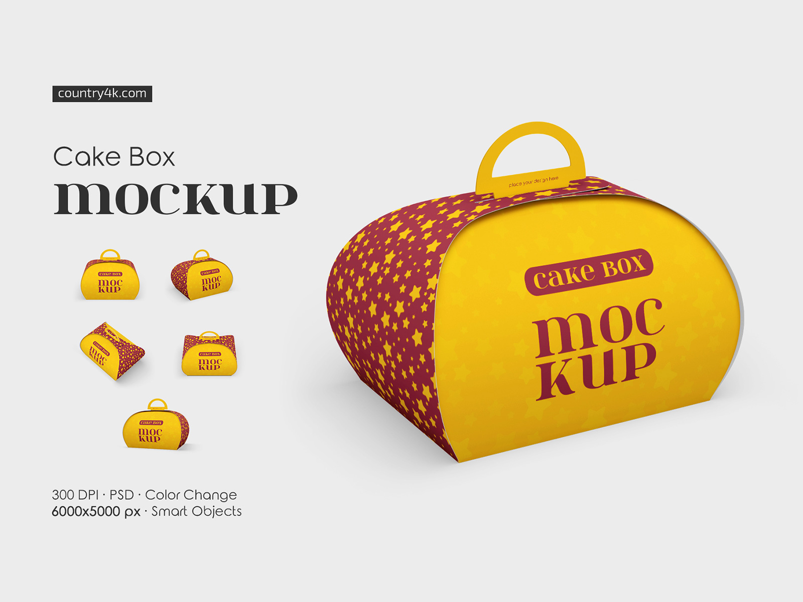 Cake Box Mockup PNG, Vector, PSD, and Clipart With Transparent Background  for Free Download | Pngtree