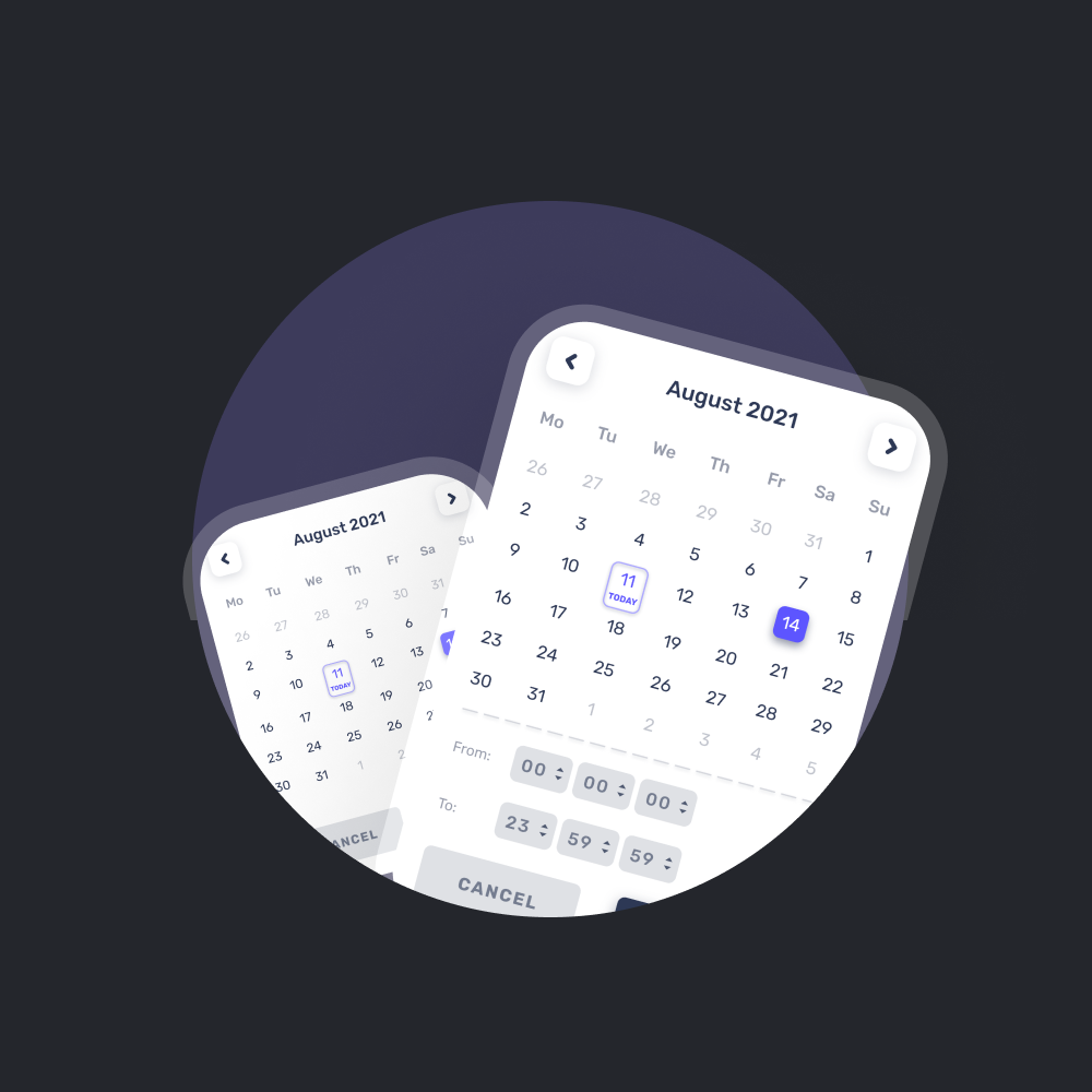 Calendar UI Design calendar ui design graphic design ui
