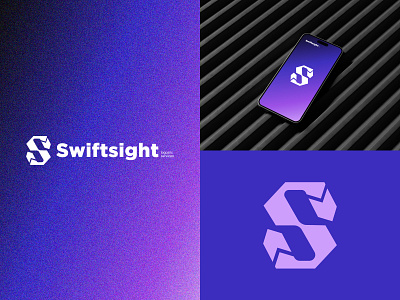 Swiftsight- Logo Design branding cleen graphic design hand draw logo logo design minimalist modern professional tech text typography unique