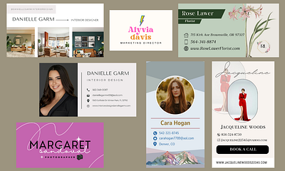 Custom Business Cards branded business cards custom design modern