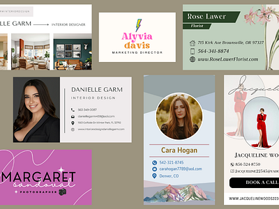 Custom Business Cards branded business cards custom design modern