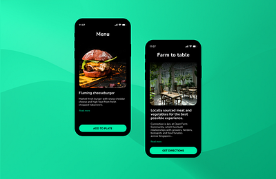 Farm to table grap ui ux