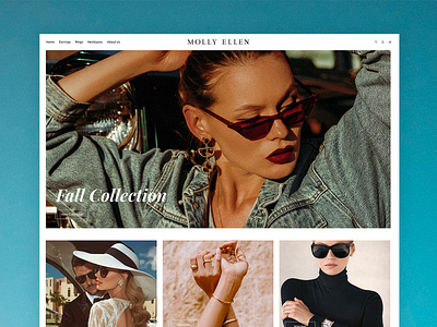 Molly Ellen branding web design
