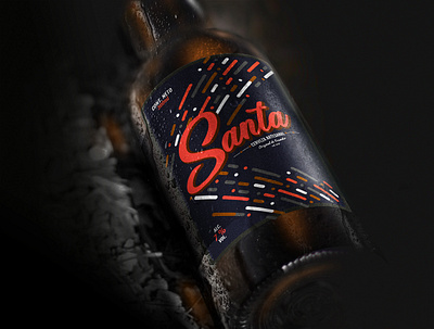 Santa | Craft Beer brand identity branding brands graphic design logo logo design packaging vector