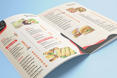 Restaurant Menu Design brochure design graphic design layout design menu design print design