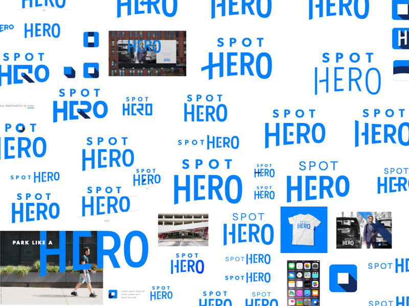 Spot Hero Rebranding animation b2b b2b branding branding car clean design focus focus lab hero identity illustration logo logo design parking rebrand spot hero