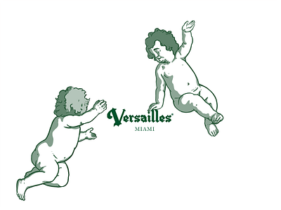 Cherubs II artwork branding design graphic design handmade illustration logo vector