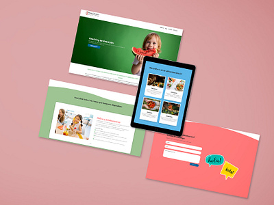 Website nutrition education banners divi graphic design graphics web design wordpress