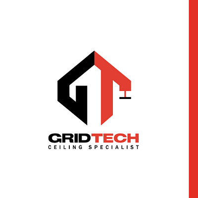 Gridtech Ceiling Specialist Branding branding graphic design logo