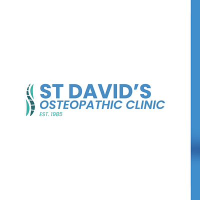 St David Osteopathic Clinic Branding branding graphic design logo