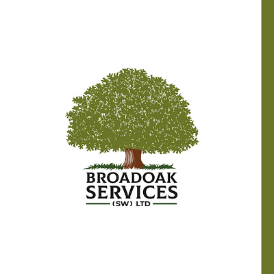 Broadoak Services Branding branding graphic design logo