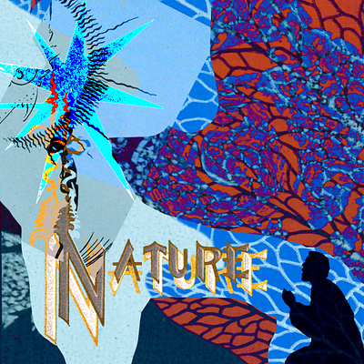 Nature abstract collage graphic graphic design illustration nature pray