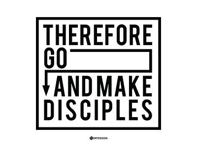 Make Disciples design disciples line type vector