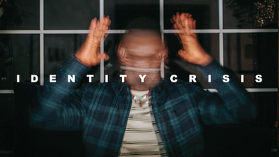 Identity Crisis Sermon Series branding church design graphic design photography sermon series social media