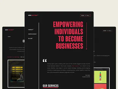 NEW VICTORY --- AGENCY WEBSITE branding design framer framer expert illustration ui web design web designer web developer webdesign webdeveloper webdevelopment webflow webflow expert website website design wordpress
