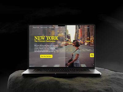 New York's tourism agency UI|UX Design 3d animation branding design graphic design illustration logo motion graphics typography ui ux vector webdesign