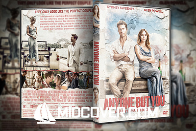 Anyone But You (2024) DVD Cover design dvd dvdcover dvdcustomcover photoshop