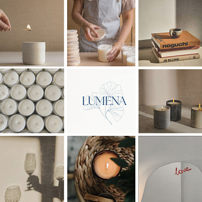 LUMENA - BRAND branding graphic design
