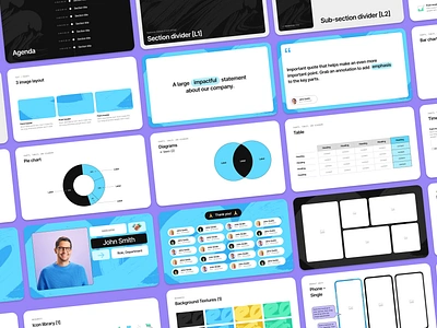 Plaid Presentation Template branding charts data visualization deck fintech google slides icons infographics keynote layouts plaid powerpoint presentation presentation design slides template