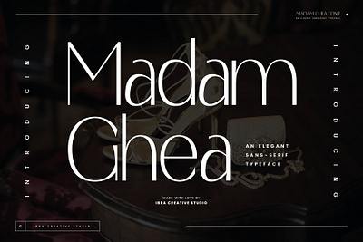 Madam Ghea – An Elegant Sans-Serif Typeface madam ghea font