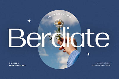 Berdiate – A Modern Sans Serif Typeface berdiate font