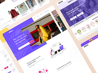 Ropstar Marketplace | A Polymath Ventures Startup ecommerce fashion marketplace shopping ui ux