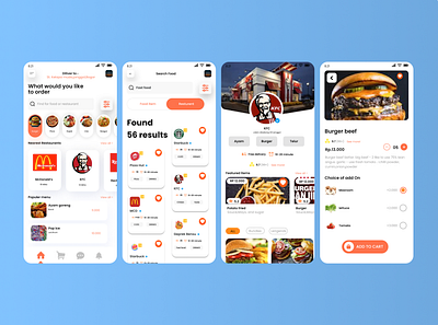 UI diliver food app