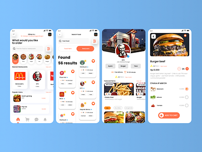 UI diliver food app