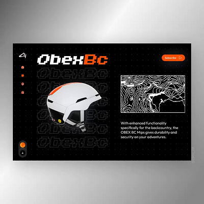 POC Cycling Helmet Concept 3d animation app branding design graphic design illustration logo motion graphics ui uiux vector