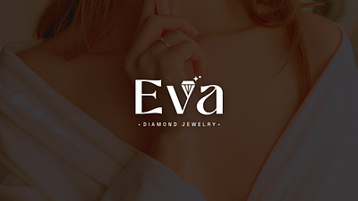 EVA Diamond Jewelry app branding graphic design illustration logo typography u ui ux vector