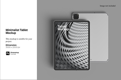 Minimalist Tablet Mockup pad