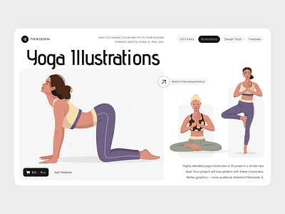 Yoga Illustrations asana asana illustrations characters clean ui illustrations kriya yoga kriya yoga illustrations meditation meditation illustrations meditations minimalism sport sport illustrations the18.design yoga yoga asana yoga characters yoga girl yoga graphics yoga illustrations