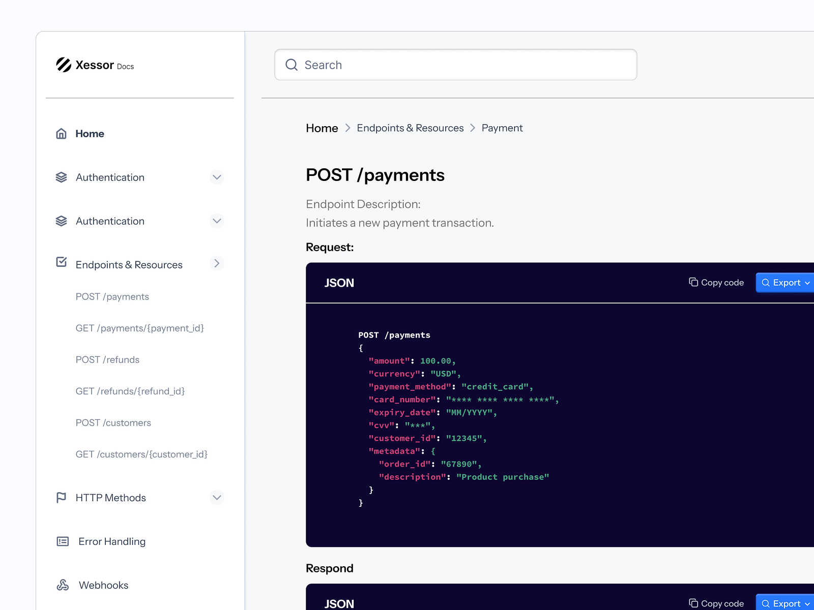 API Payment Gateway Code by Idris A on Dribbble