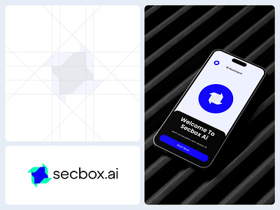 Secbox.ai | Logo Design | App Icon | Modern Logo | Logos abstract logo app icon brand identity branding creative logo gradient logo graphic design logo logo design modern logo secbox.ai