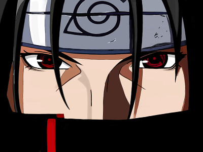 Character Designing animation anime character characterdesigning design designing itachi naruto portrait ui