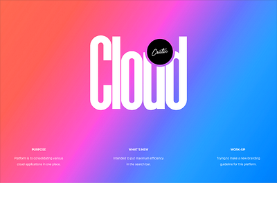 Creative Cloud - Casestudy branding casestudy produtdesign revamp ui ux