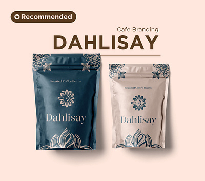 Dahlisay | Cafe Branding brand identity branding business cards color palette design flyers illustration logo packaging design posters typeface visual design