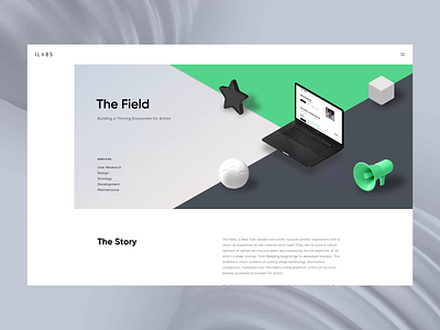 Case study: The Field | Interactive Labs animation art artist career crowdfunding dashboard design donation eddie luong events grant ilabs interactive labs nonprofit portfolio product the field web design