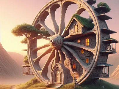 "In My Wheel House" ai dall e humor open ai visual design